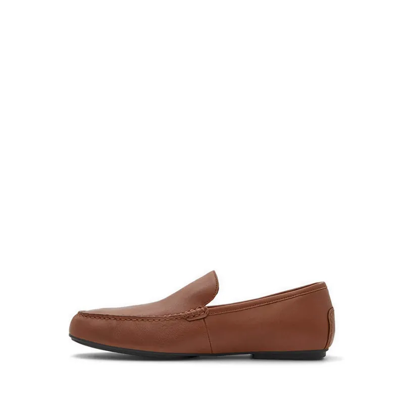 รุ่น Tinos รองเท้าโลฟเฟอร์ผู้ชาย - สี Cognac