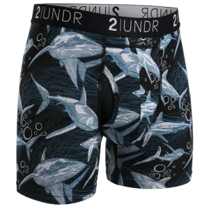 2UNDR - Swing Shift 6" Boxer Brief - Great White