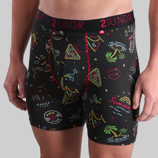 2UNDR - Swing Shift 6" Boxer Brief - Vegas Baby