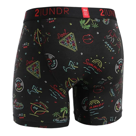 2UNDR - Swing Shift 6" Boxer Brief - Vegas Baby
