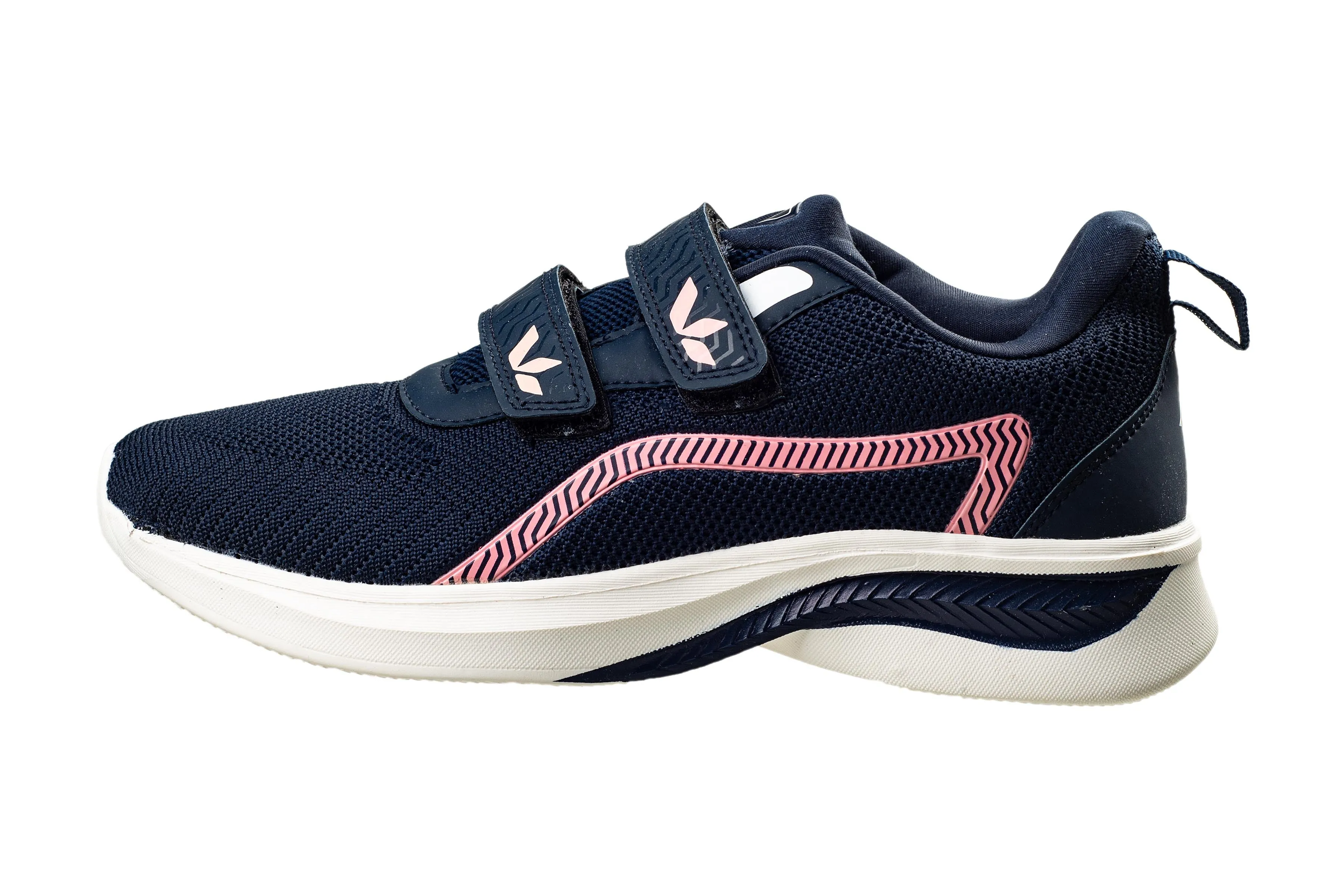 Abros Ladies Navy / Pink Sports Shoe