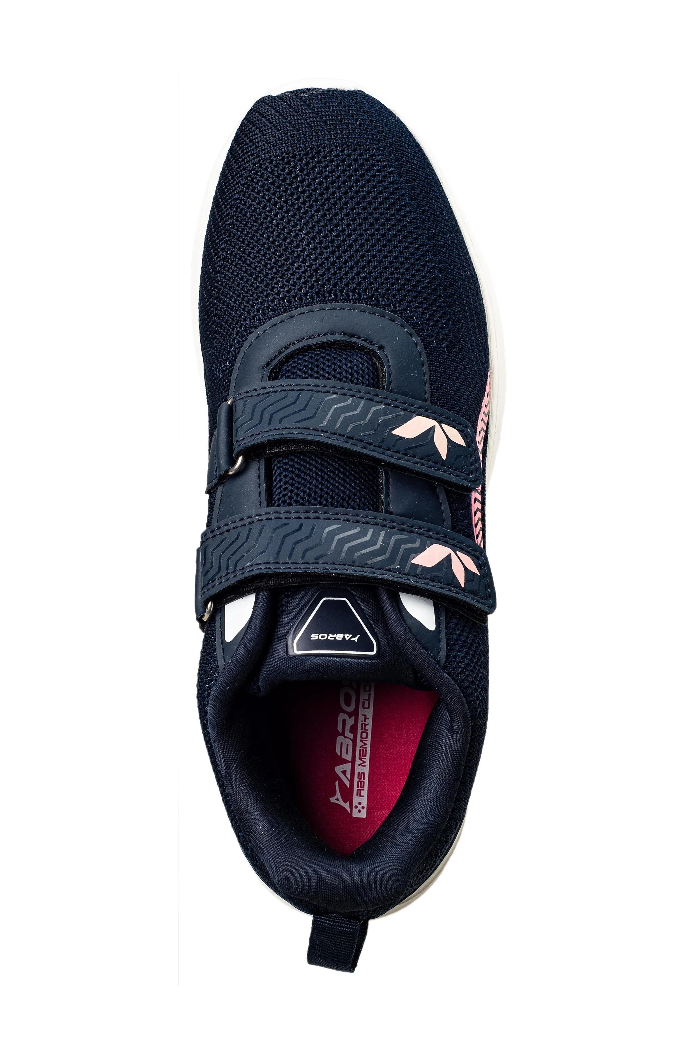 Abros Ladies Navy / Pink Sports Shoe