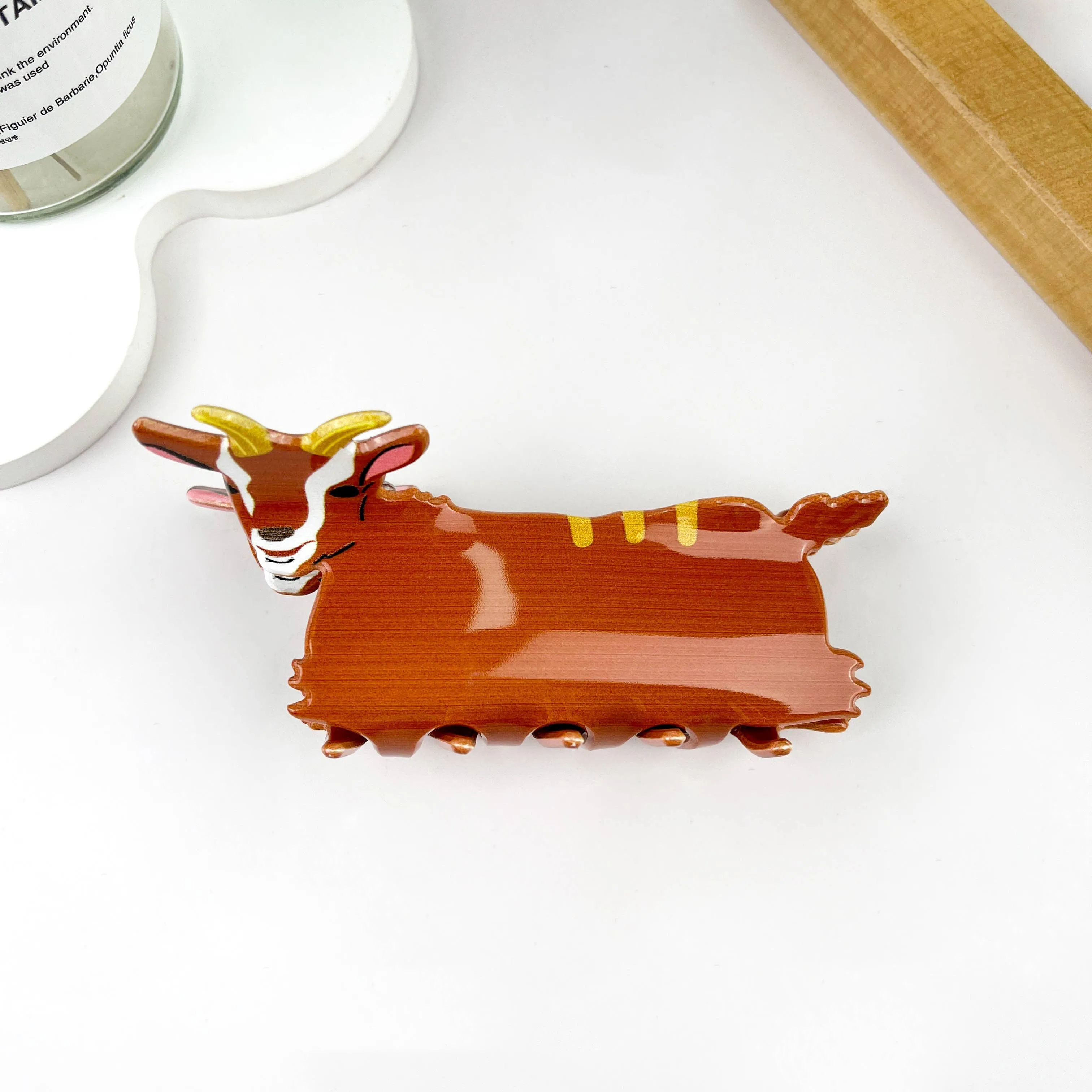 Acrylic Animal Squirrel Fall/Winter Hair Clips: Squirrel