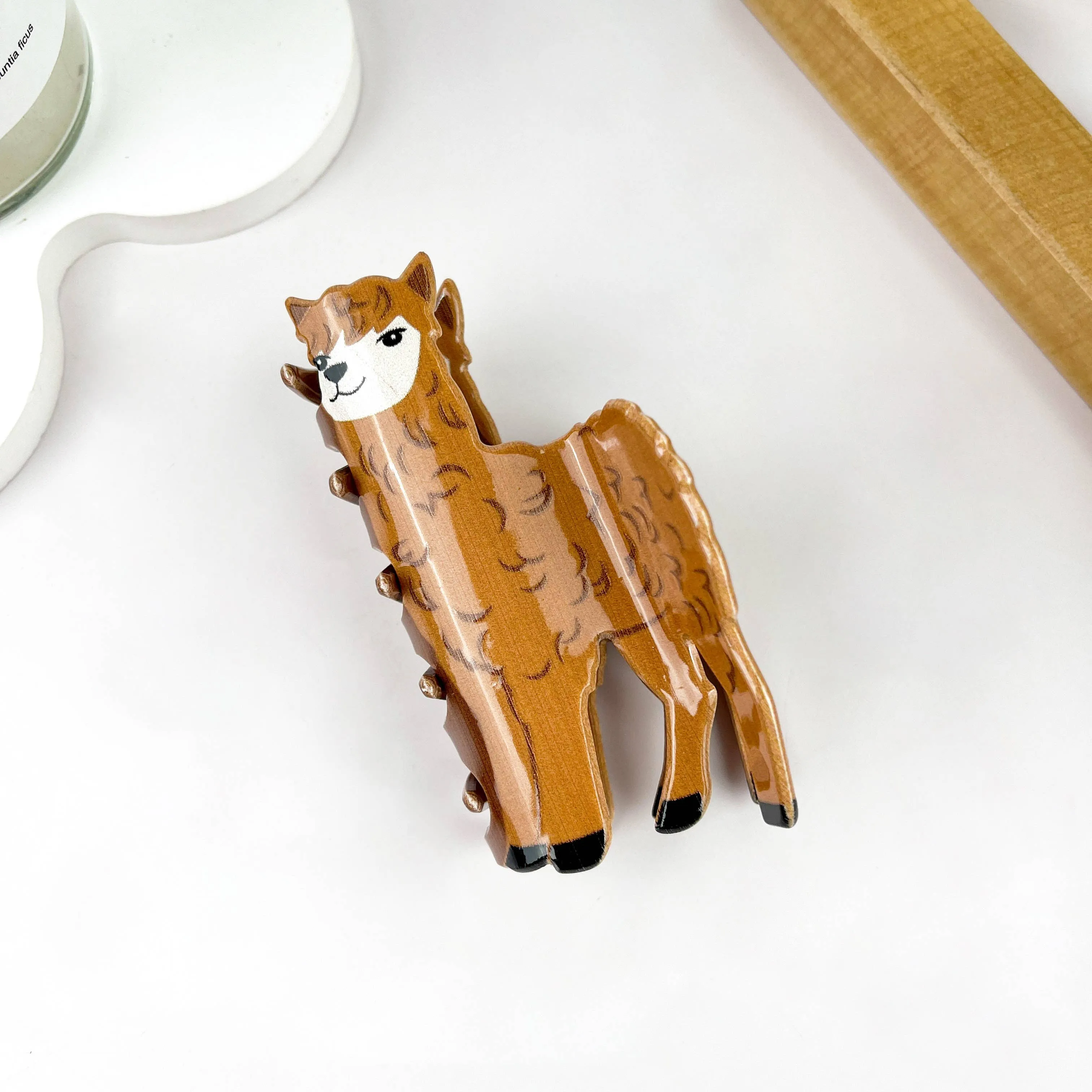 Acrylic Animal Squirrel Fall/Winter Hair Clips: Squirrel