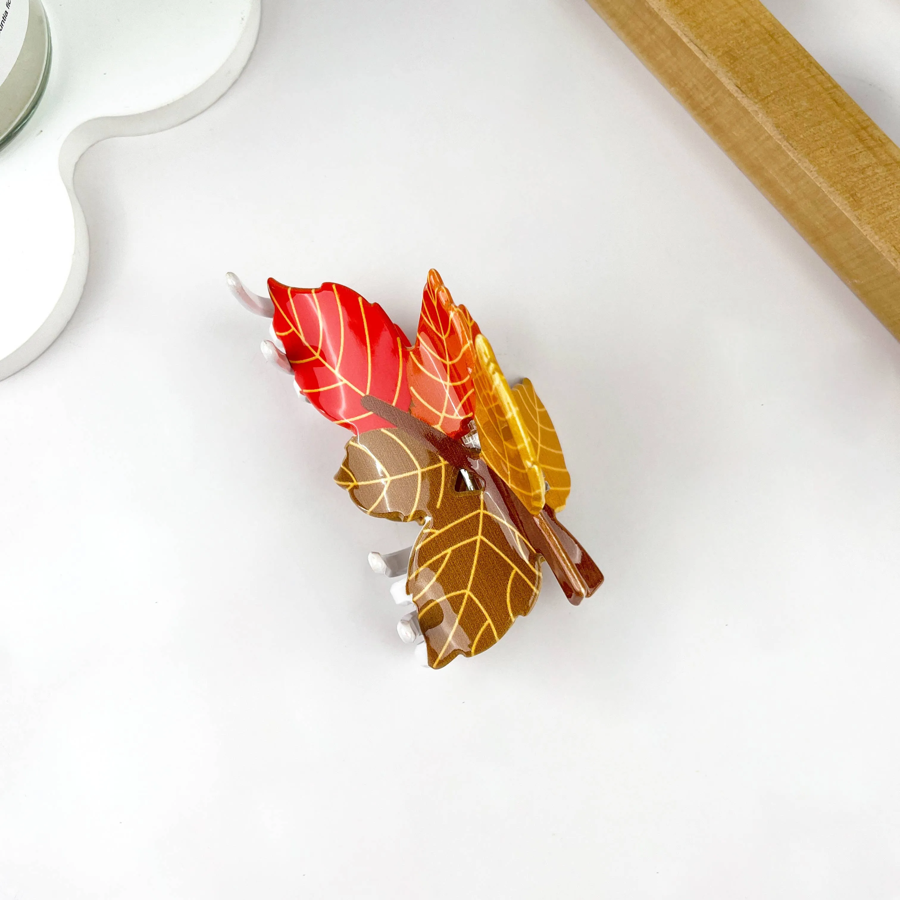 Acrylic Animal Squirrel Fall/Winter Hair Clips: Squirrel