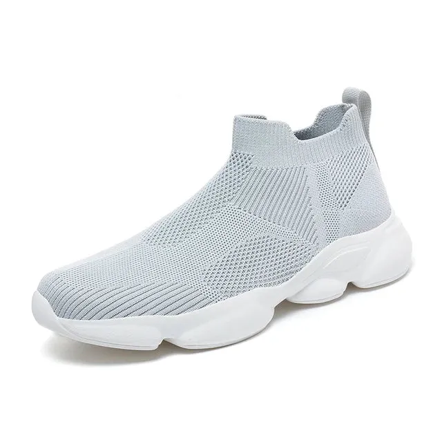 AirStep Herren Outdoor-Plattform-Sneaker mit Rutschfester Sohle