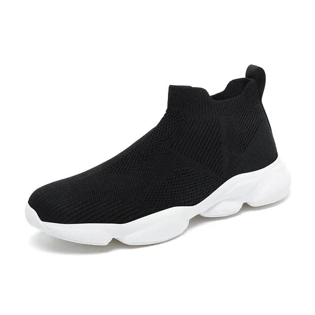 AirStep Herren Outdoor-Plattform-Sneaker mit Rutschfester Sohle