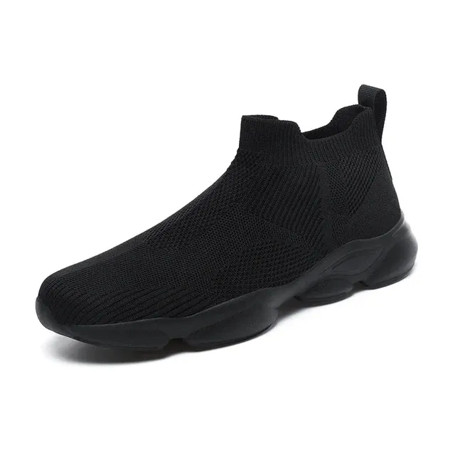 AirStep Herren Outdoor-Plattform-Sneaker mit Rutschfester Sohle