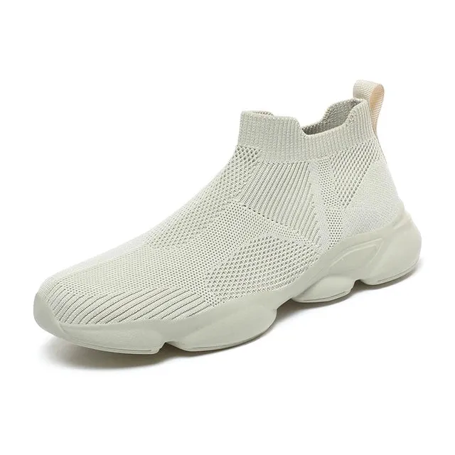 AirStep Herren Outdoor-Plattform-Sneaker mit Rutschfester Sohle