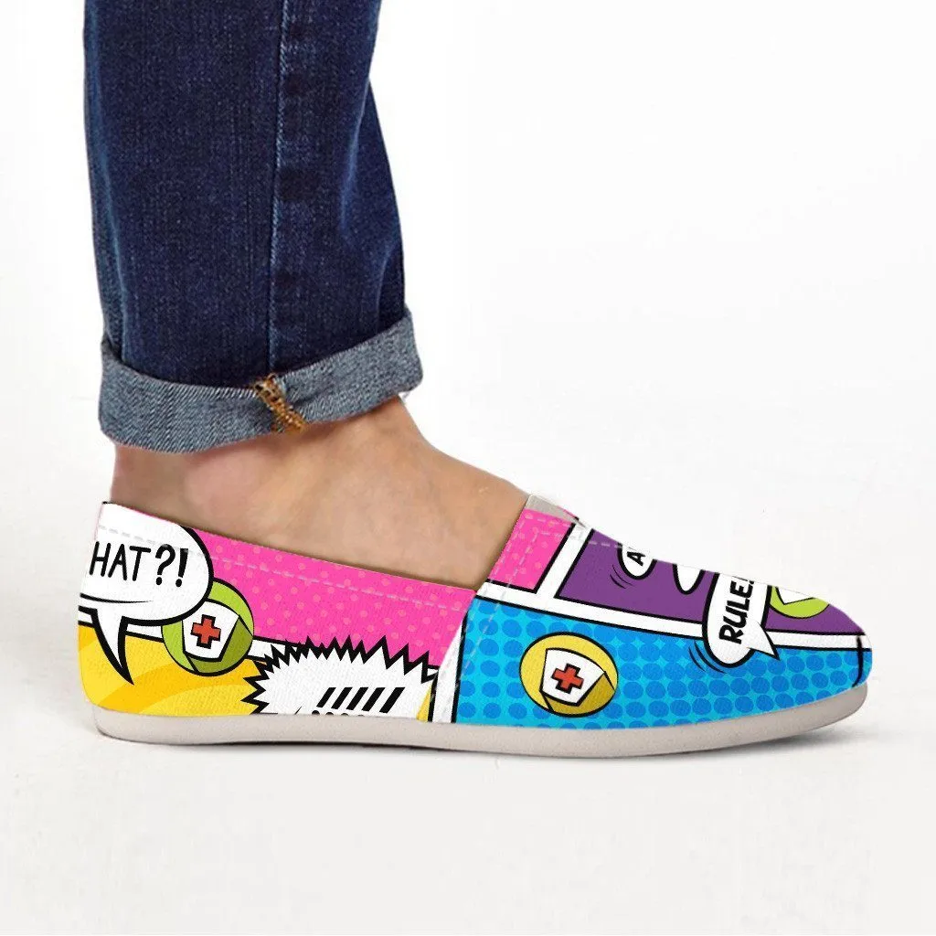 AL Comic Nurse Ladies Casuals