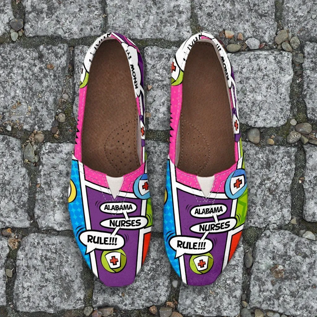 AL Comic Nurse Ladies Casuals