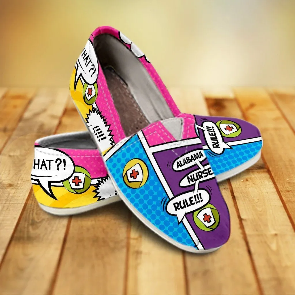AL Comic Nurse Ladies Casuals