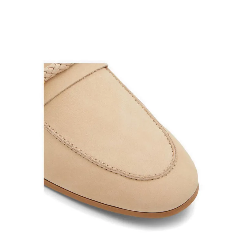 ALDO รุ่น GENTOโล รองเท้าฟเฟอร์แบบสวมผู้ชาย - สี BONE