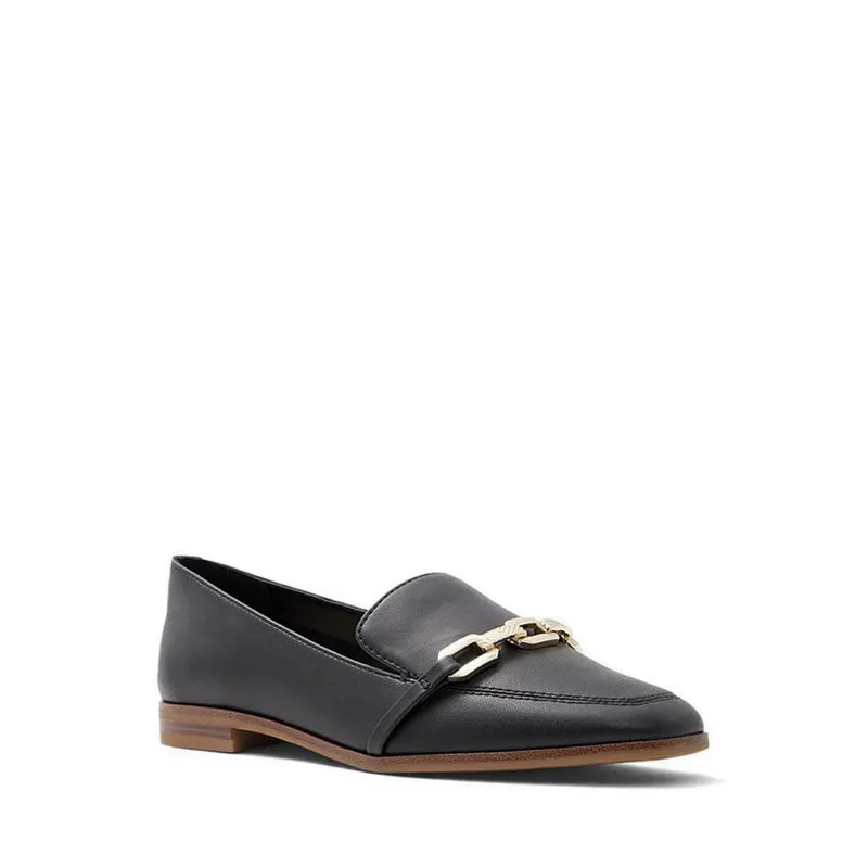 ALDO รุ่น KYAHโล รองเท้าฟเฟอร์แบบสวมผู้หญิง - สีดำ/สีดำ