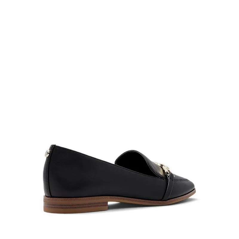 ALDO รุ่น KYAHโล รองเท้าฟเฟอร์แบบสวมผู้หญิง - สีดำ/สีดำ