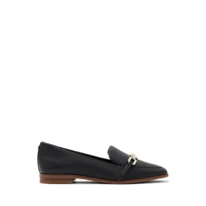 ALDO รุ่น KYAHโล รองเท้าฟเฟอร์แบบสวมผู้หญิง - สีดำ/สีดำ