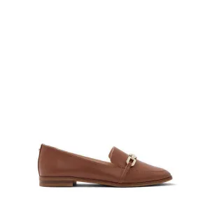 ALDO รุ่น KYAHโล รองเท้าฟเฟอร์แบบสวมผู้หญิง - สี MEDIUM BROWN