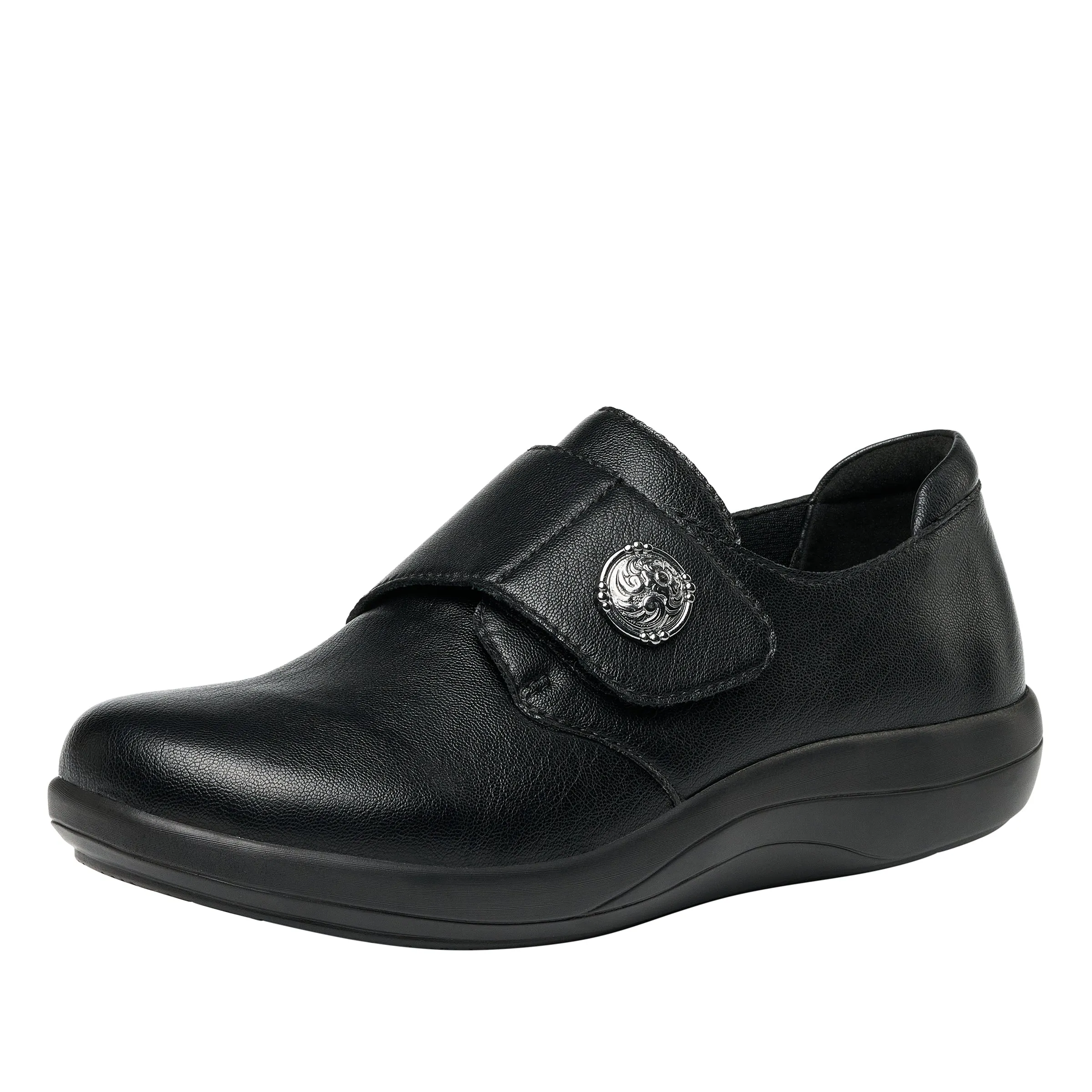 Alegria Spright Black Smooth Shoe
