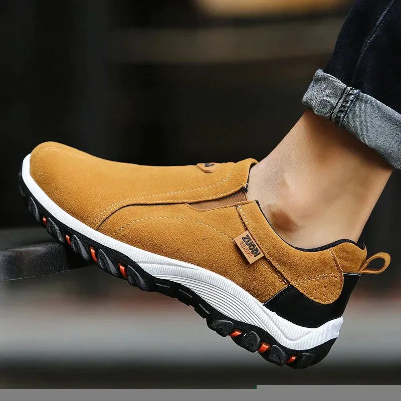 Aljane | Breathable Men's Lace-Up Loafers