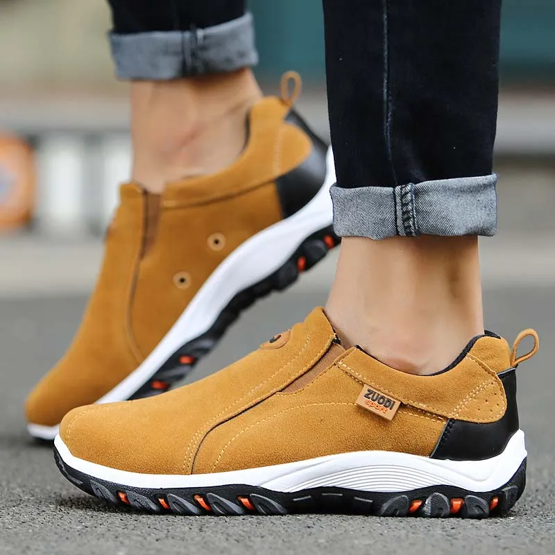 Aljane | Breathable Men's Lace-Up Loafers