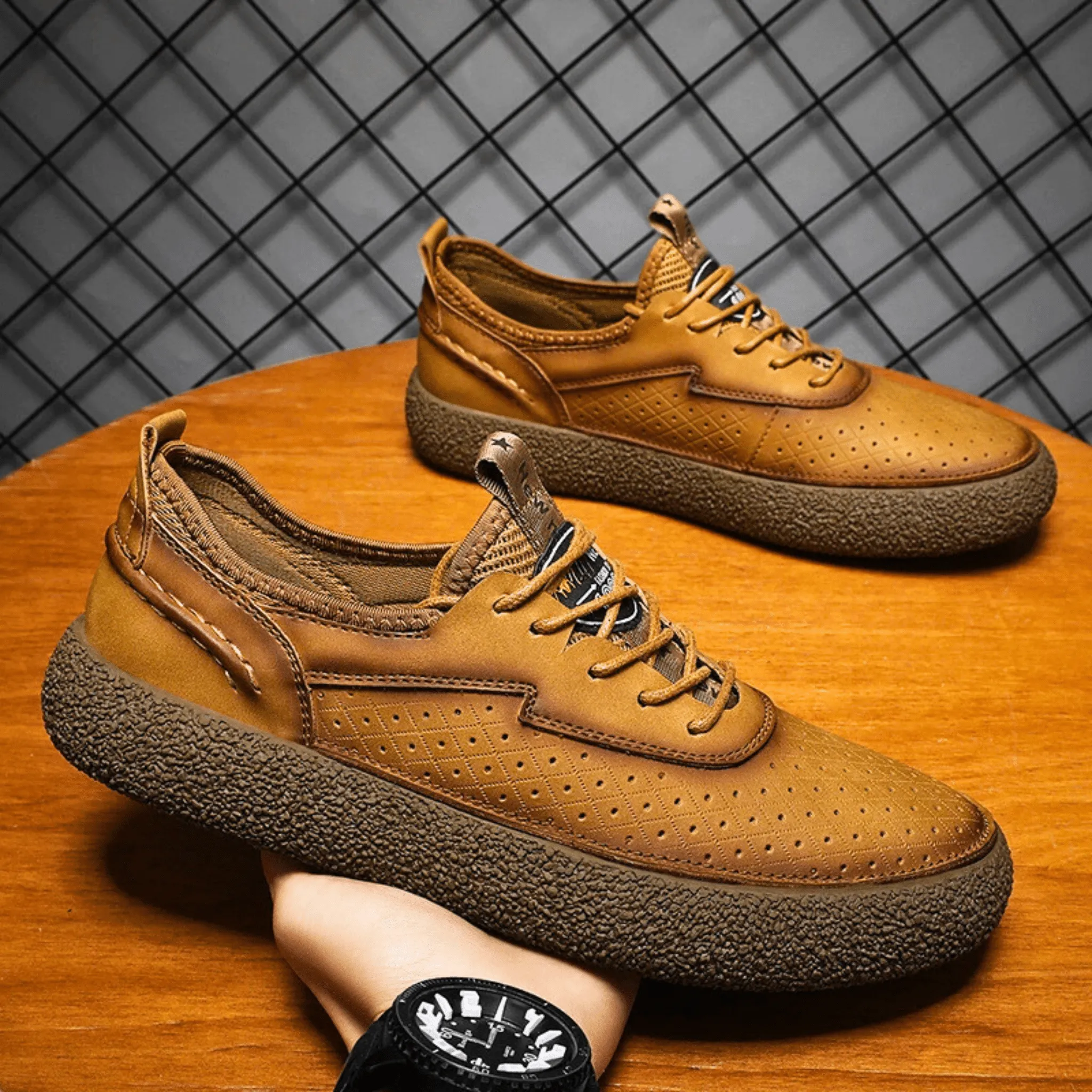 All-Day Comfort Leather Shoes