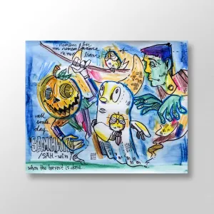 All Souls Day - Limited Edition - Lebo Brushed Aluminum Art Bond