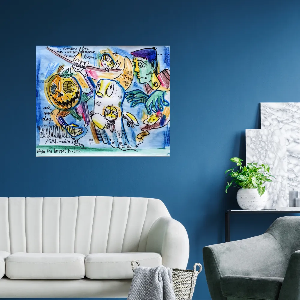 All Souls Day - Limited Edition - Lebo Brushed Aluminum Art Bond
