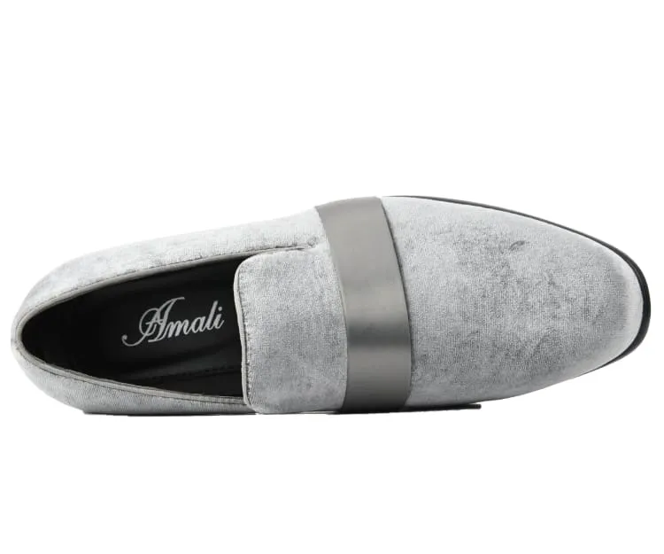 Amali Knight Velvet Smoker Silver