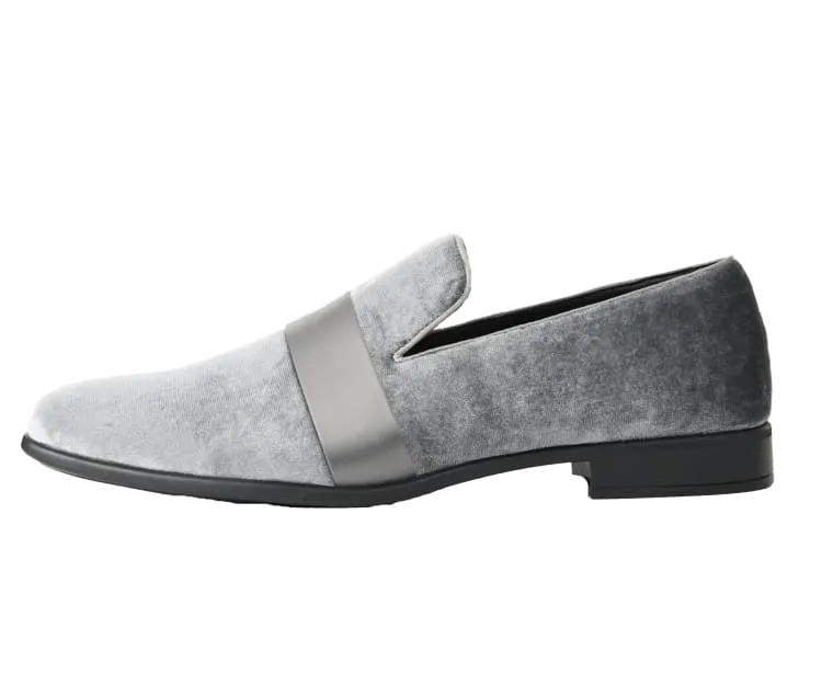 Amali Knight Velvet Smoker Silver