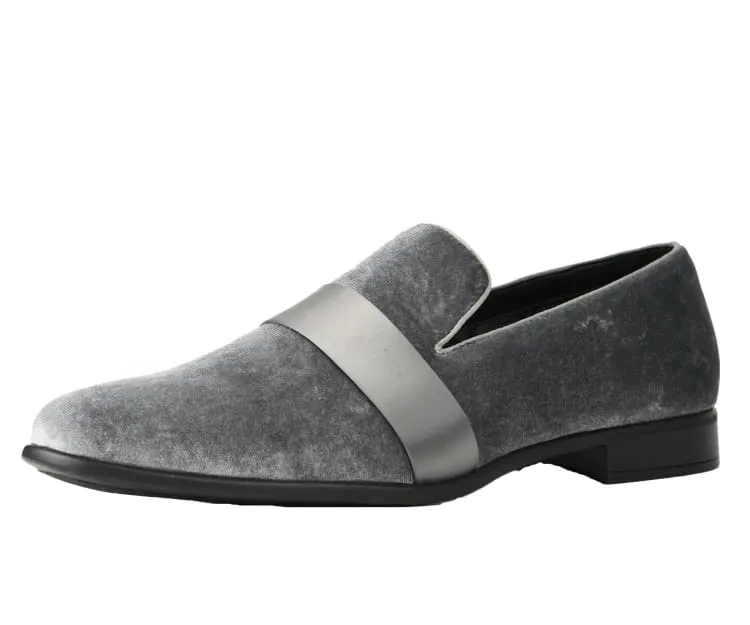 Amali Knight Velvet Smoker Silver
