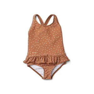 Amara Swimsuit - Confetti terracotta