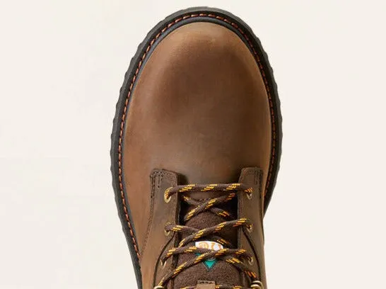 Ariat Men's Rigtek CSA 6" Comp Toe WP Work Boot -Brown- 10045418