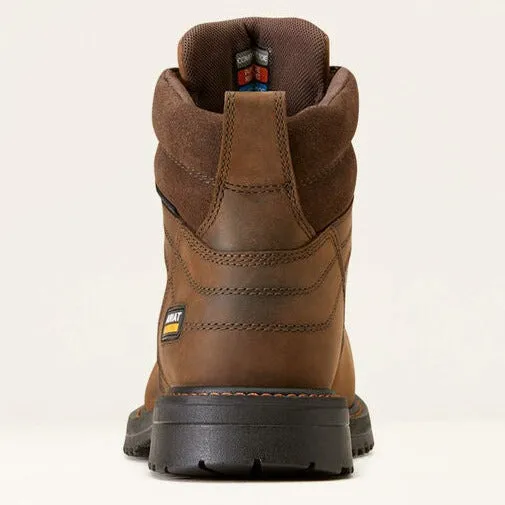 Ariat Men's Rigtek CSA 6" Comp Toe WP Work Boot -Brown- 10045418