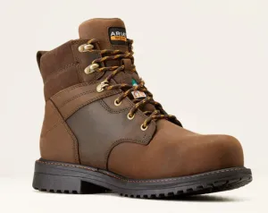 Ariat Men's Rigtek CSA 6" Comp Toe WP Work Boot -Brown- 10045418