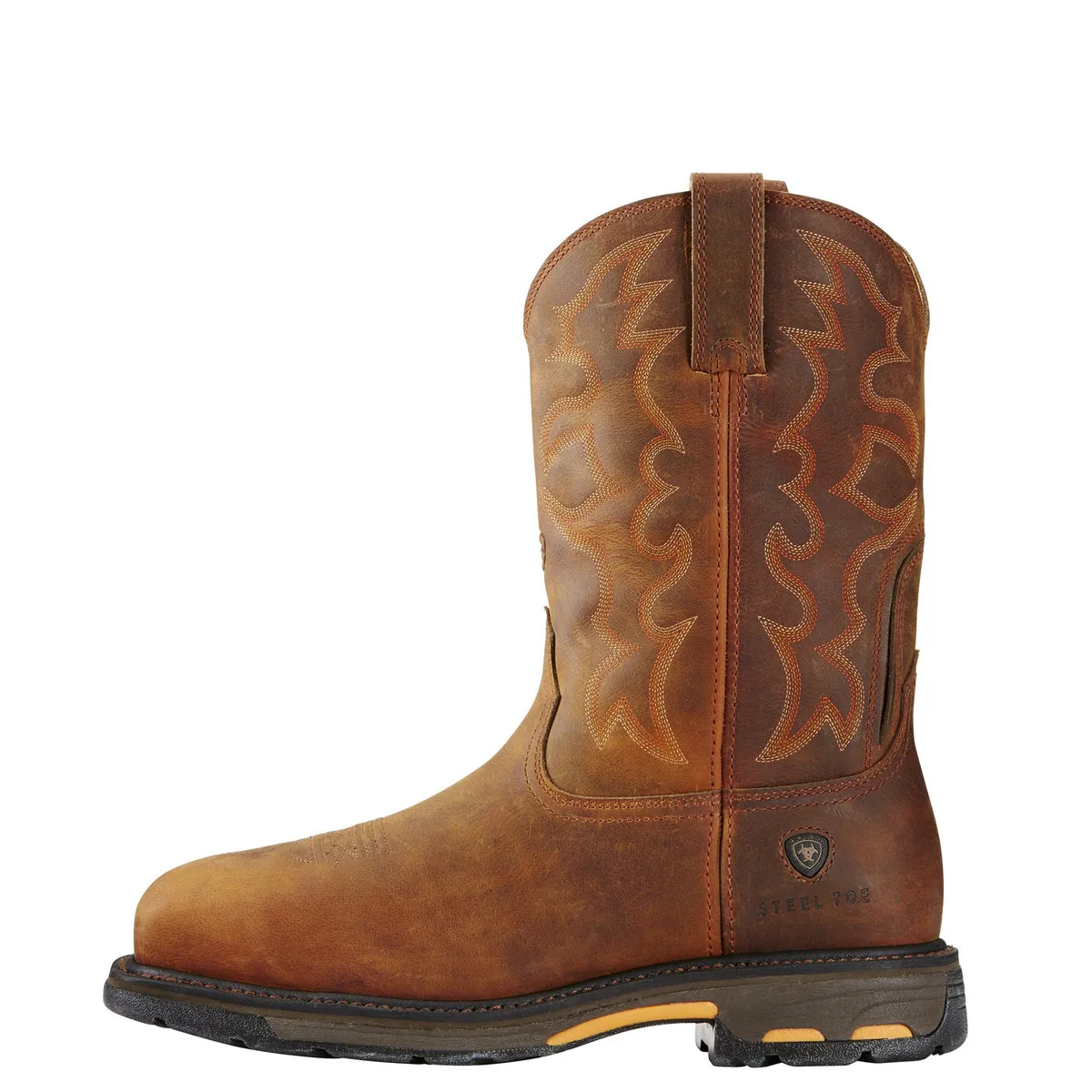 Ariat Men's Workhog WST Steel Toe Boot - Toast