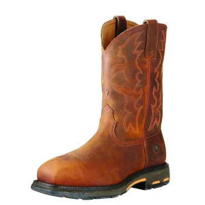 Ariat Men's Workhog WST Steel Toe Boot - Toast