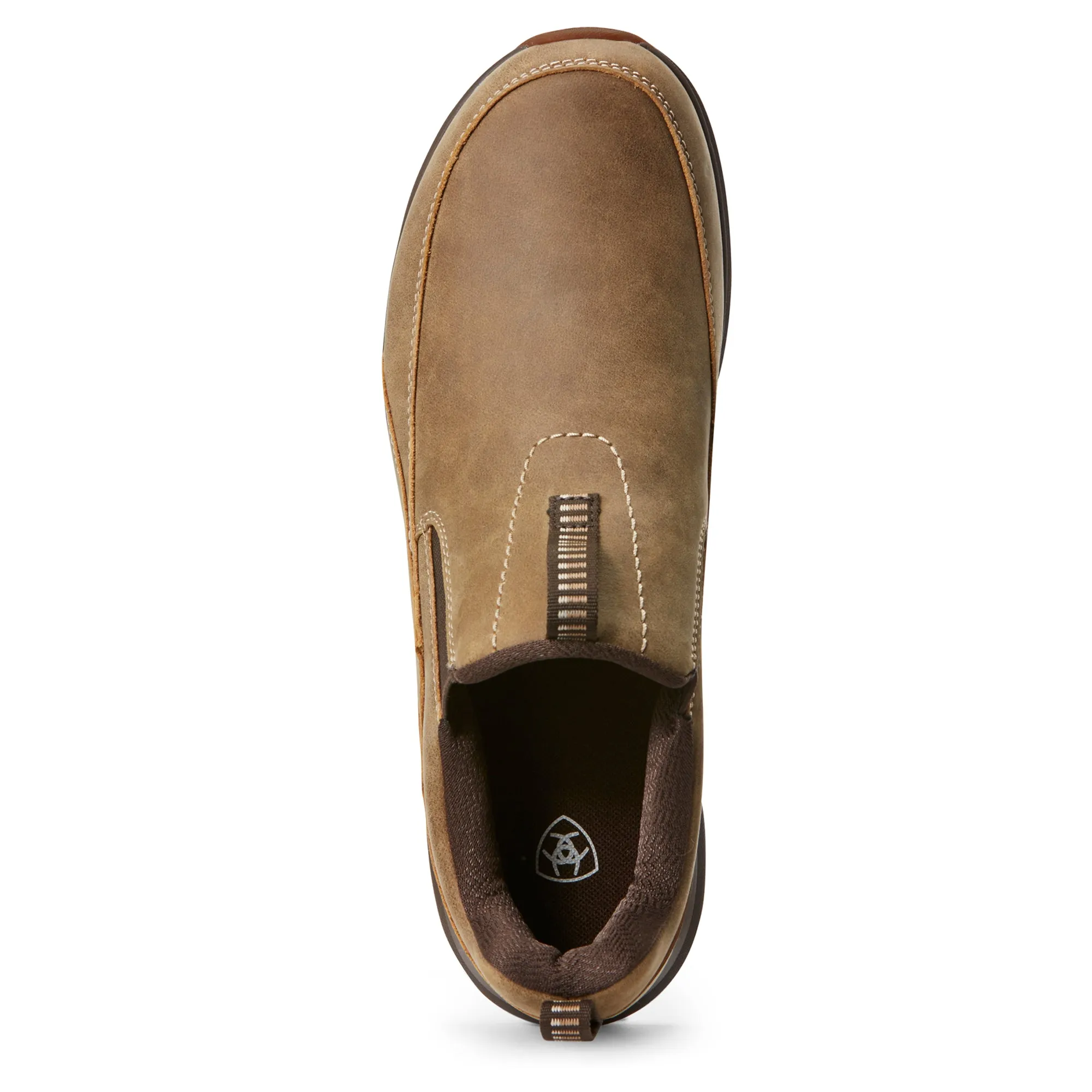 Ariat Spitfire Slip On Shoe Mens Brown Bomber