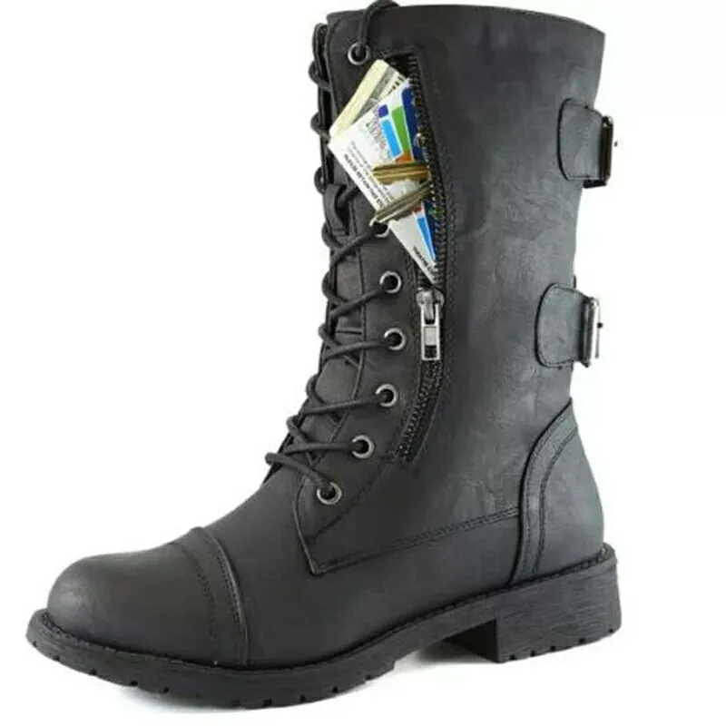 Autumn and Winter Large Size with Martin Boots Female