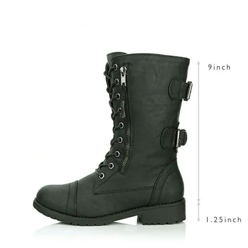 Autumn and Winter Large Size with Martin Boots Female