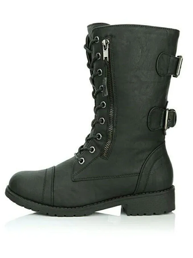 Autumn and Winter Large Size with Martin Boots Female