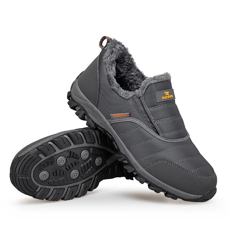Autumn And Winter Walking Shoes Slip-on