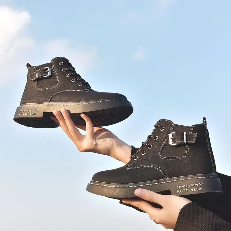 Autumn Winter Women Ankle Boots Fashion Woman Snow Boots for Girls Ladies Work Shoes