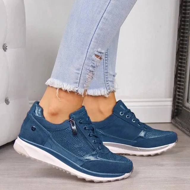 Avencea Orthopedic Sneakers with Zipper