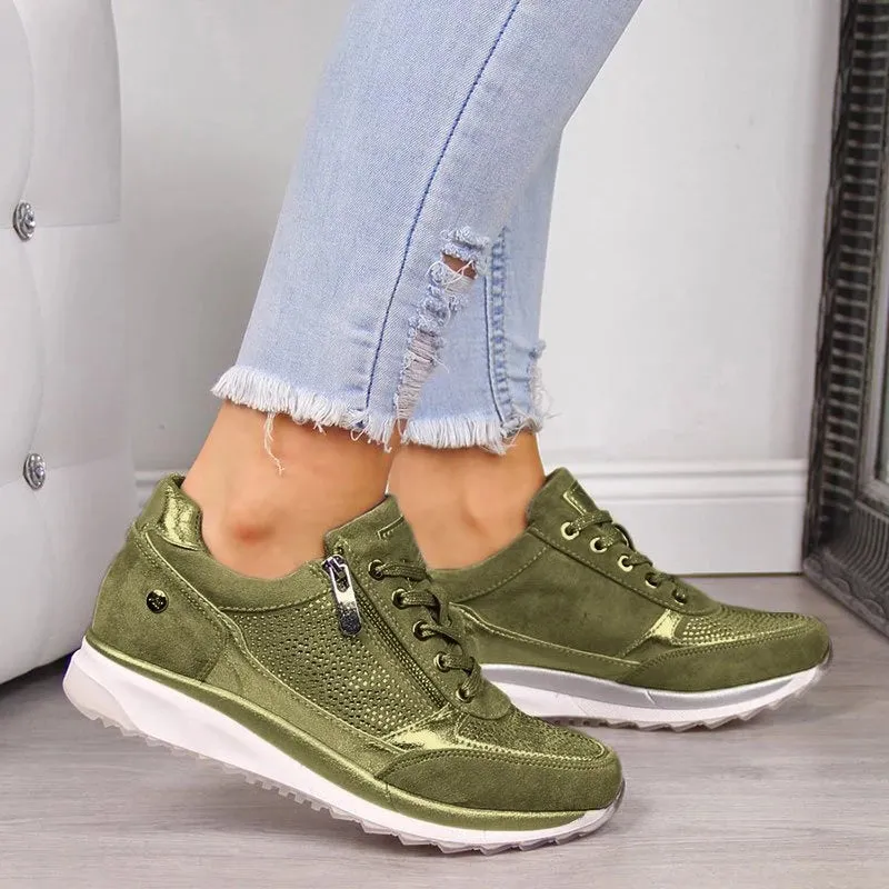 Avencea Orthopedic Sneakers with Zipper