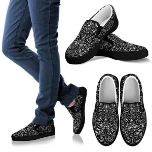 B&W slip ons