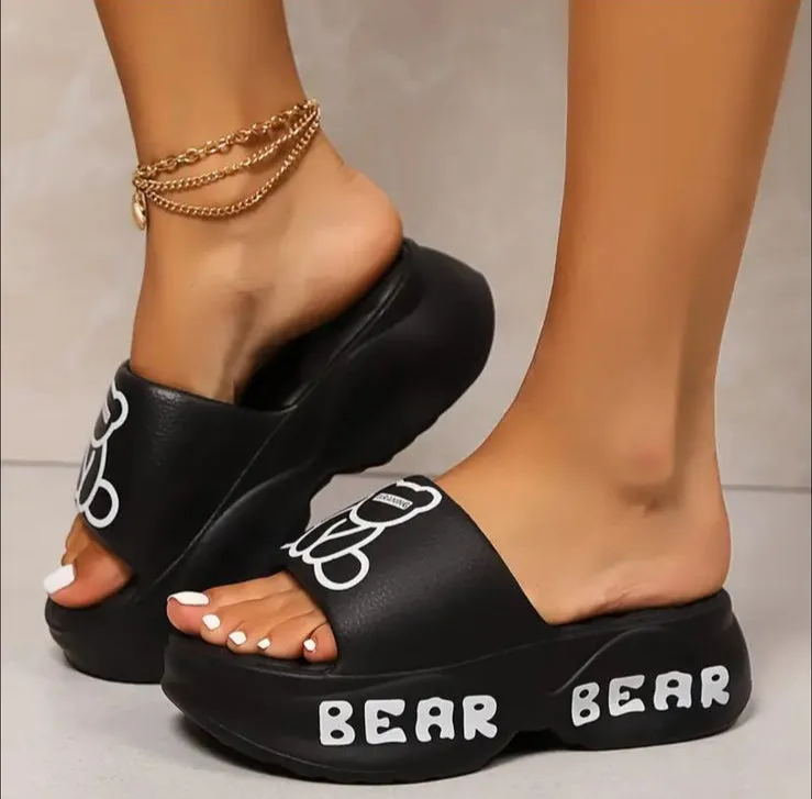 Bear comfy slipper