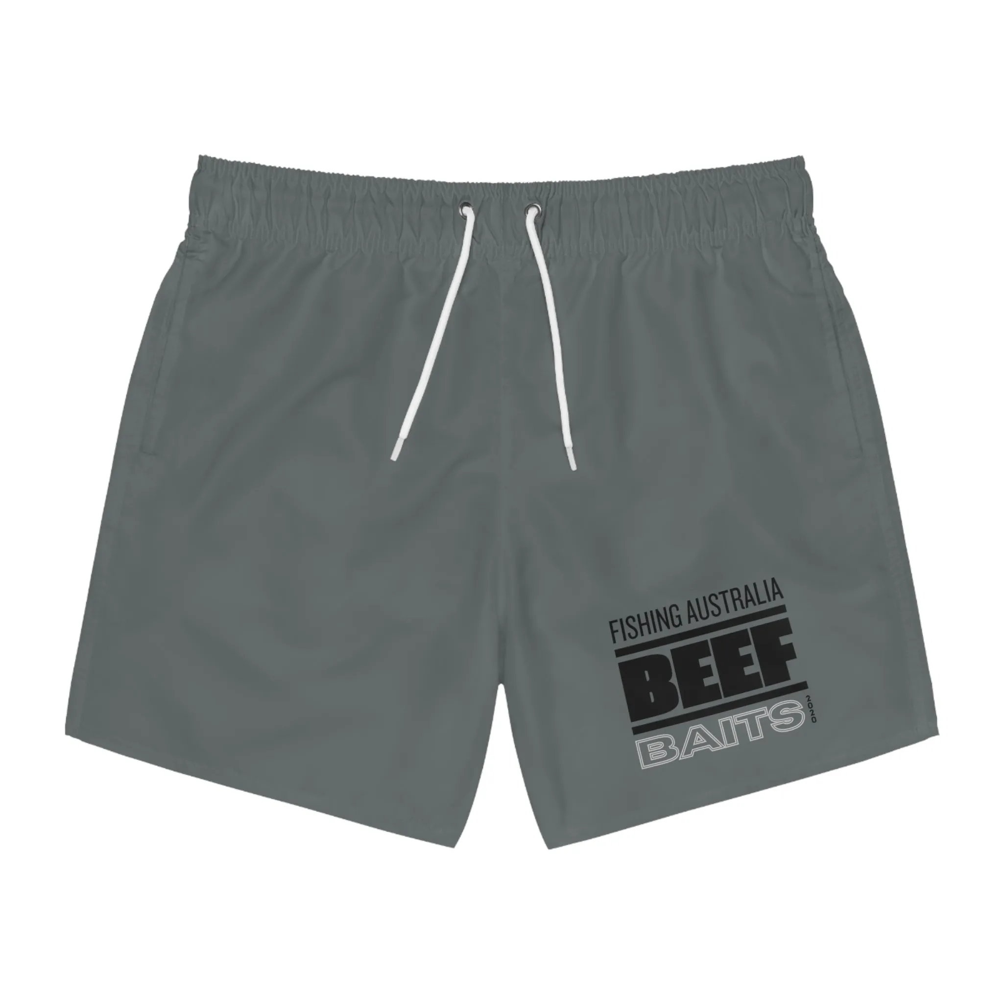 Beef Baits fishing Australia shorts Boardies Swim Trunks (AOP)