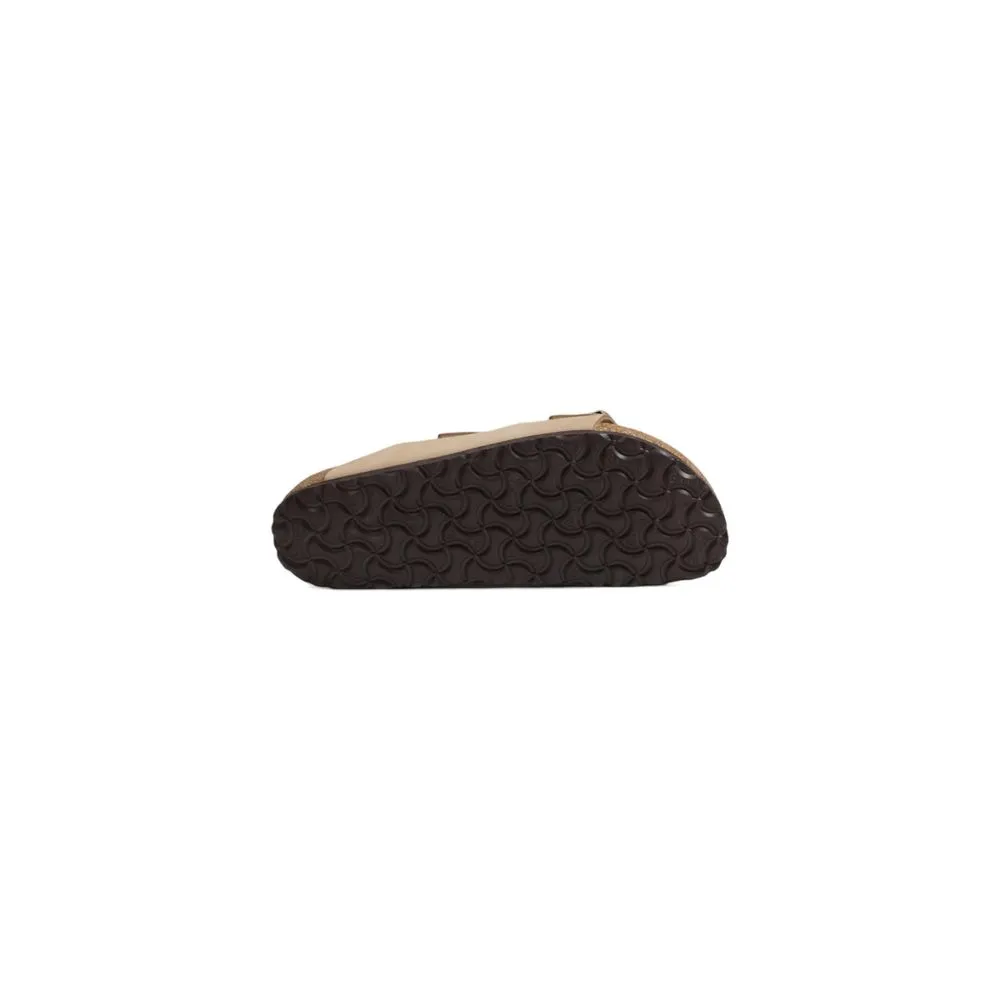 Beige Nubuc Leather Sandal