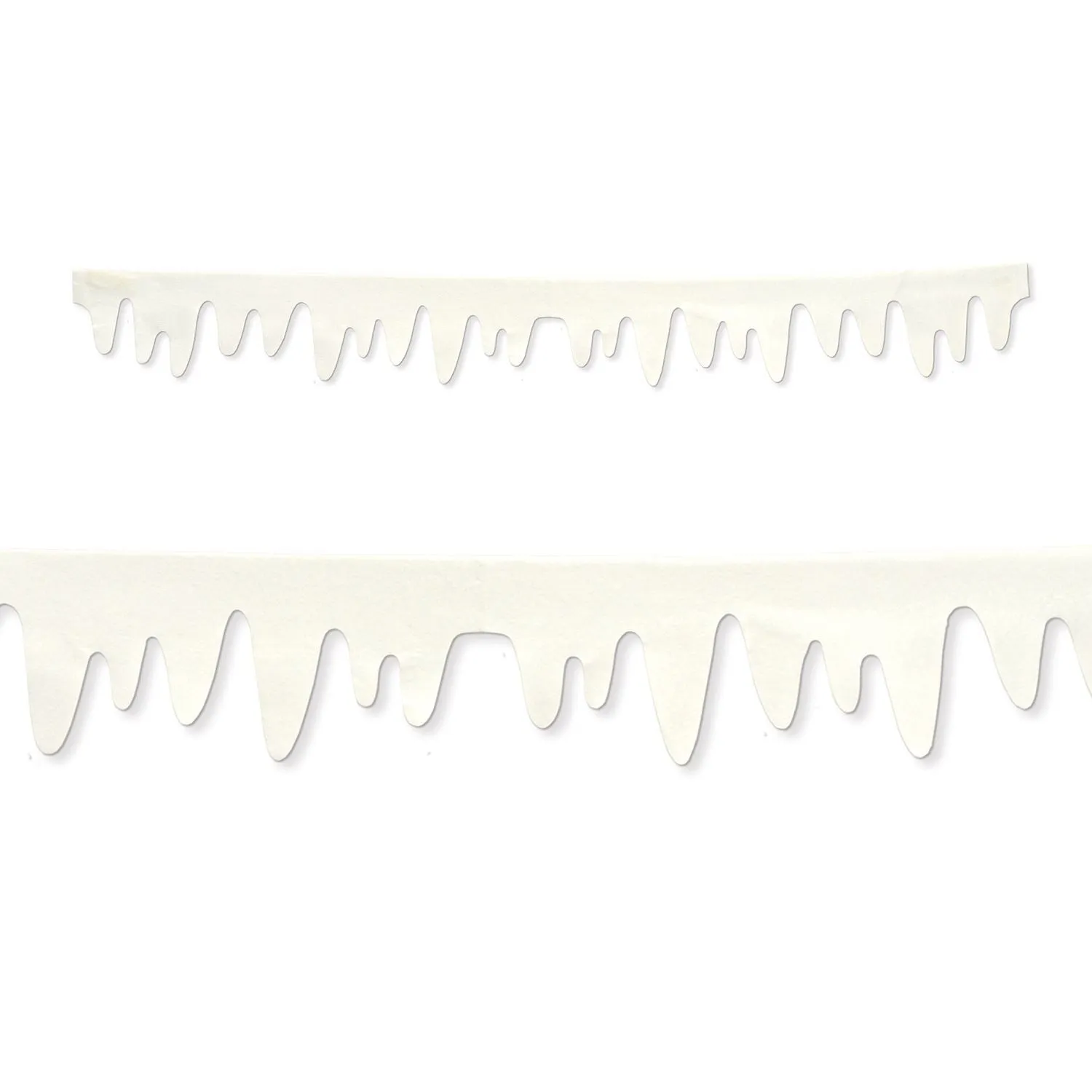 Beistle Fabric Icicle Decorations - Party Supply Decoration for Christmas / Winter