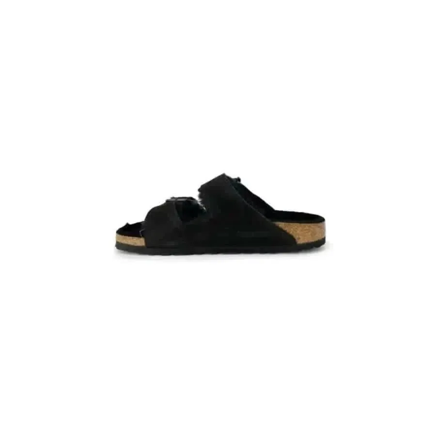 Birkenstock Women Slippers Black Size 3 Fall Winter Collection